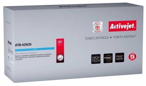 Activejet ATB-426CN toner (replacement for Brother TN-426C; Supreme; 6500 pages; cyan) image 1