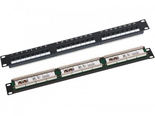 Q-lantec Alantec PK-U5-1 patch panel 1U image 1