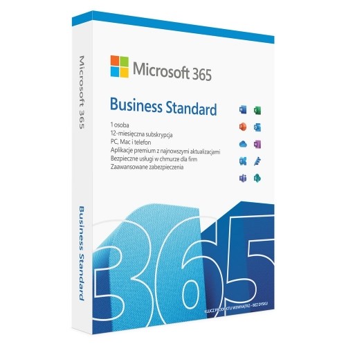 Microsoft Office 365 Business Standard 1 license(s) annual subscription - Polish image 1