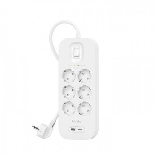 Belkin Connect White 6 AC outlet(s) 2 m image 1