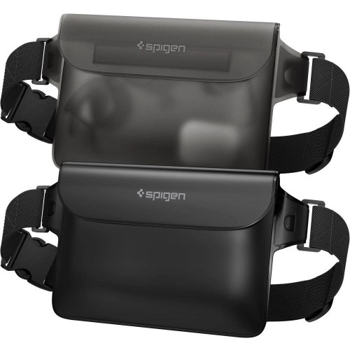 Spigen A620 UNIVERSAL WATERPROOF WAIST BAG 2-PACK BLACK image 1