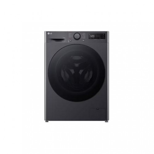 LG Washing machine with dryer F4DR510S2M Energy efficiency class A Front loading Washing capacity 10 kg 1400 RPM Depth 56.5 cm Width 60 cm Display LED Drying system Drying capacity 6 kg Steam function Direct drive Middle Black image 1