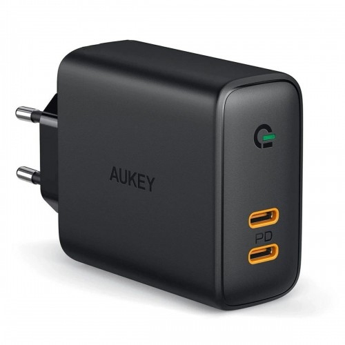 Wall Charger Aukey PA-D2 Black 36 W image 1