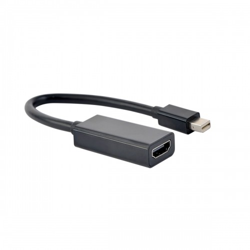 Адаптер Mini Display Port—HDMI GEMBIRD A-MDPM-HDMIF4K-01 Чёрный 15 cm image 1