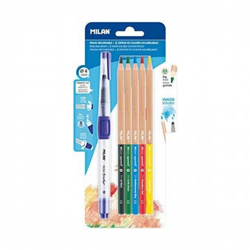 Colouring pencils Milan Watercolours Multicolour image 1