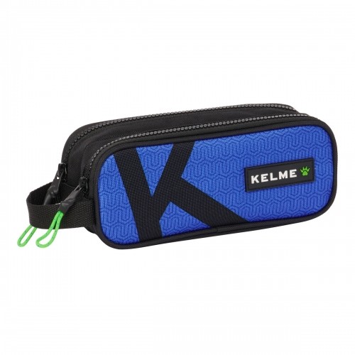 Double Carry-all Kelme Royal Blue Black 21 x 8 x 6 cm image 1