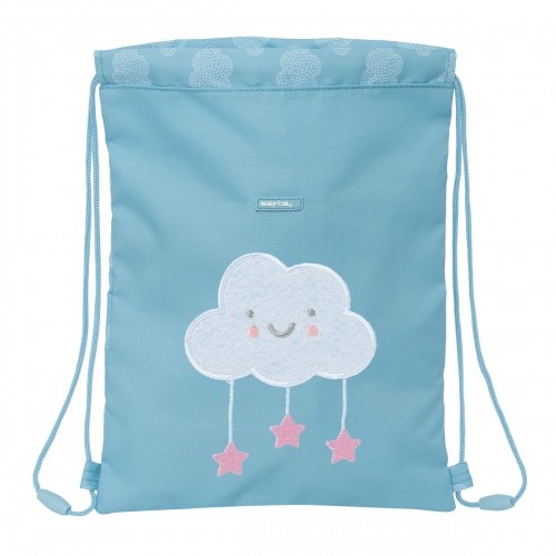 Backpack with Strings Safta Nube Blue 26 x 34 x 1 cm image 1