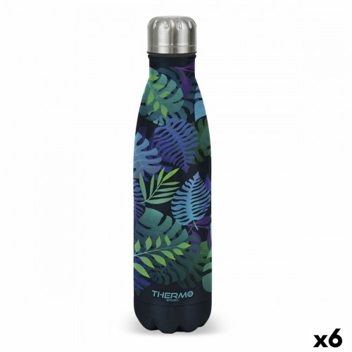 Термобутылку ThermoSport Листья 750 ml (6 штук) image 1