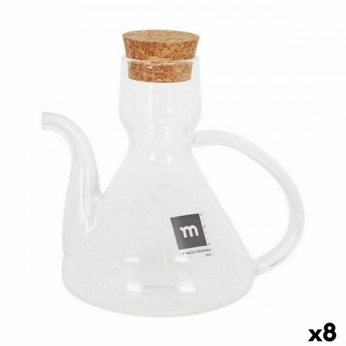 Cruet La Mediterránea Bell 275 ml Silicone Borosilicate Glass (8 Units) image 1