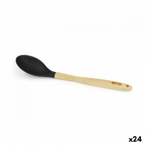 Ladle Quttin Nylon Wood 33,3 x 6,5 cm (24 Units) image 1