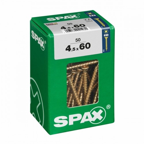 Box of screws SPAX Wood screw Flat head (4,5 x 60 mm) image 1