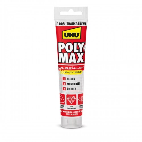 Sealer/Adhesive UHU 6310615 Poly Max Cristal Express Transparent 115 g image 1