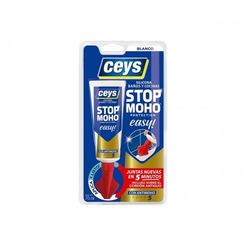 Герметик Ceys Stop Moho Easy! Белый Силикон 70 ml image 1