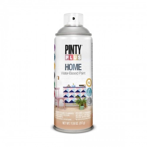 Smidzināma krāsa Pintyplus Home HM417 400 ml Rainy Grey image 1