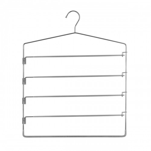 5-in-1 Multiple Trouser Hanger 5five Silver Iron (37 x 44,8 cm) image 1
