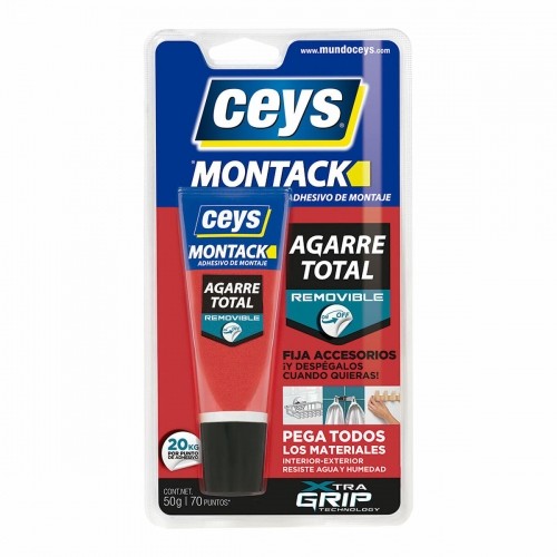 Trim adhesive Ceys Montack Removable 507250 50 g image 1