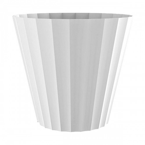 Plant pot Plastiken White polypropylene 32 x 29 cm image 1