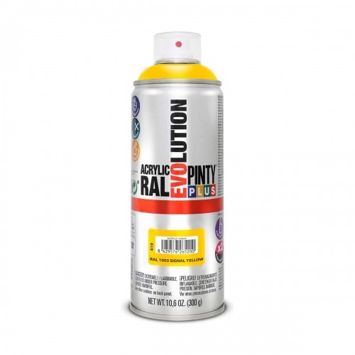 Spray paint Pintyplus Evolution RAL 1003 400 ml Signal Yellow image 1
