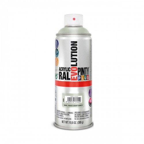 Spray paint Pintyplus Evolution RAL 7035 400 ml Light grey image 1