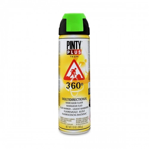Spray paint Pintyplus Tech T136 360º Green 500 ml image 1