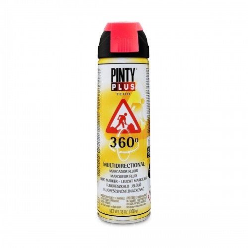 Spray paint Pintyplus Tech T107 360º Red 500 ml image 1