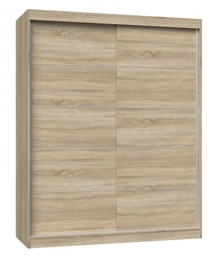 Top E Shop Topeshop IGA 160 SON C KPL bedroom wardrobe/closet 7 shelves 2 door(s) Sonoma oak image 1