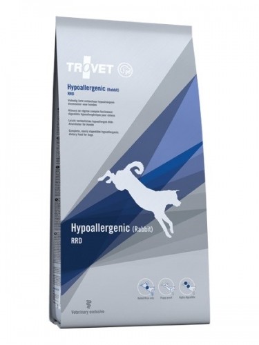 TROVET Hypoallergenic RRD with rabbit - dry dog food - 3 kg image 1