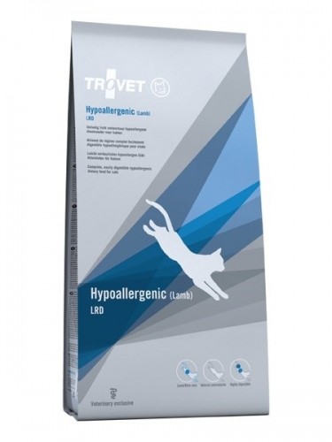 TROVET Hypoallergenic LRD with lamb - dry cat food - 3 kg image 1