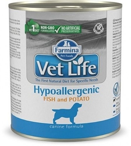 Farmina Vet Life Diet DOG Hypoallergenic Fish&Potato 300 g image 1