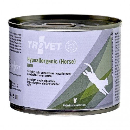 TROVET Hypoallergenic HRD with horse - wet cat food - 200g image 1