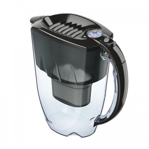 Aquaphor Amethyst filter jug ​​2.8 l with counter + Aquaphor B25 cartridge Maxfor plus  cherry image 1