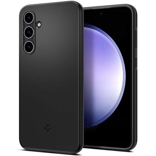 Spigen Thin Fit case for Samsung Galaxy S23 FE - black image 1