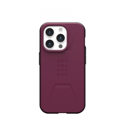 UAG Civilian Magsafe - protective case for iPhone 15 Pro (Bordeaux) image 1