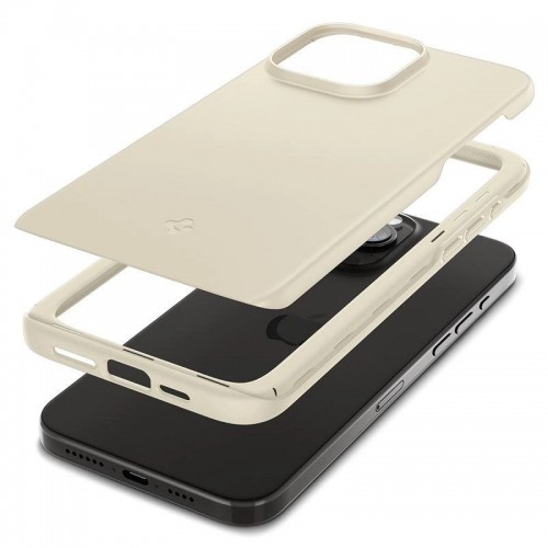 Spigen Thin Fit, mute beige - iPhone 15 Pro Max image 1