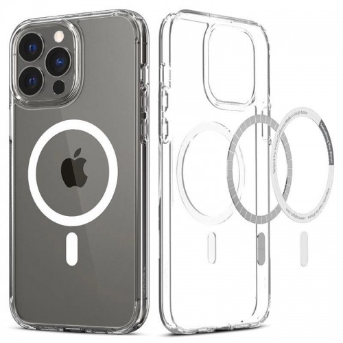 SPIGEN Ultra Hybrid Mag izturīgs silikona aizsargapvalks Apple iPhone 13 Pro caurspīdīgs image 1