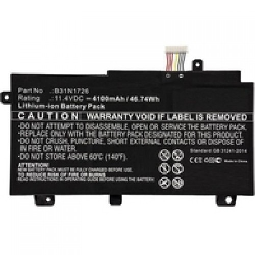 CoreParts Laptop Battery for Asus 44Wh Li-ion 11.4V 3900mAh Black image 1