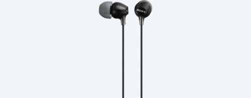 SONY in-ear austiņas (melnas) - MDR-EX15LPB image 1