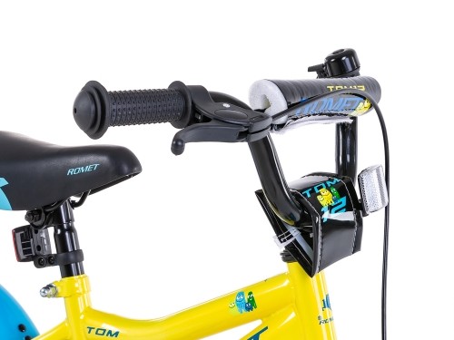 Velosipēds Romet Tom 12" 2024 yellow-blue image 1