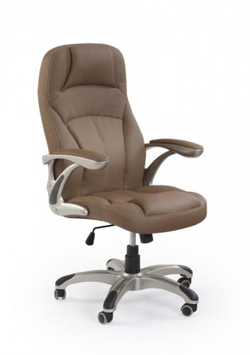 Halmar CARLOS chair color: light brown image 1