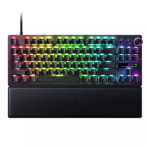 Razer Huntsman V3 Pro Tenkeyless Gaming Keyboard Wired US Black Analog Optical image 1
