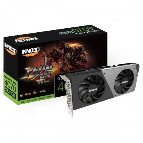 Graphics card INNO3D N407S2-126X-186162N RTX 4070 SUPER 12 GB GDDR6X image 1