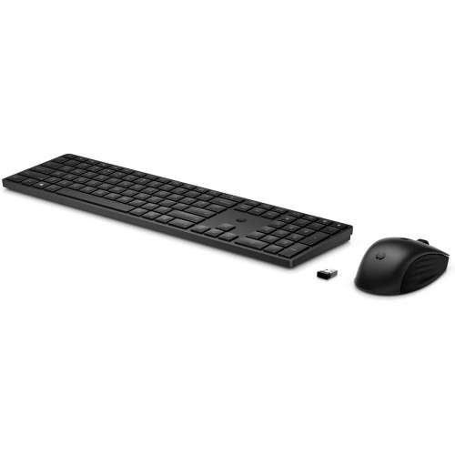 Клавиатура и мышь HP 4R013AA Чёрный Английский Qwerty US image 1