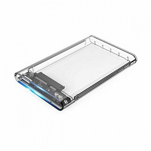 Housing for Hard Disk CoolBox COO-SCT-2533 2,5" 5 Gbps USB 3.0 USB Grey Transparent USB 3.2 image 1