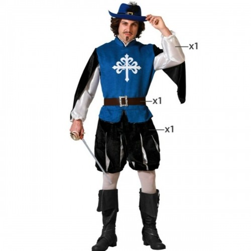 Costume for Adults Male Musketeer image 1