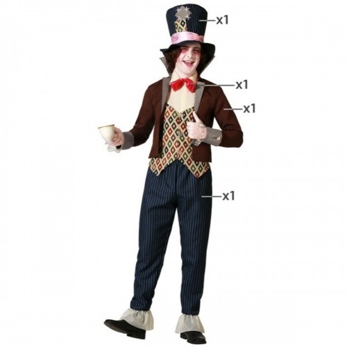 Bigbuy Carnival Маскарадные костюмы для взрослых Безумный шляпник image 1