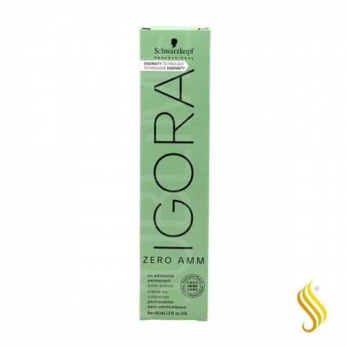 Постоянная краска Schwarzkopf Igora Zero Amm Nº 6-31 Темный золотисто-пепельный 60 ml image 1