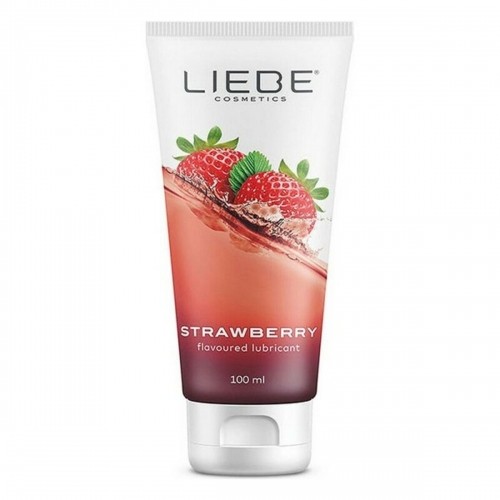 Waterbased Lubricant Liebe Strawberry 100 ml image 1