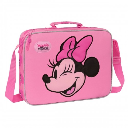 Школьный портфель Minnie Mouse Loving Розовый image 1