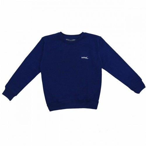 Children’s Sweatshirt without Hood Softee Basic Dark blue image 1