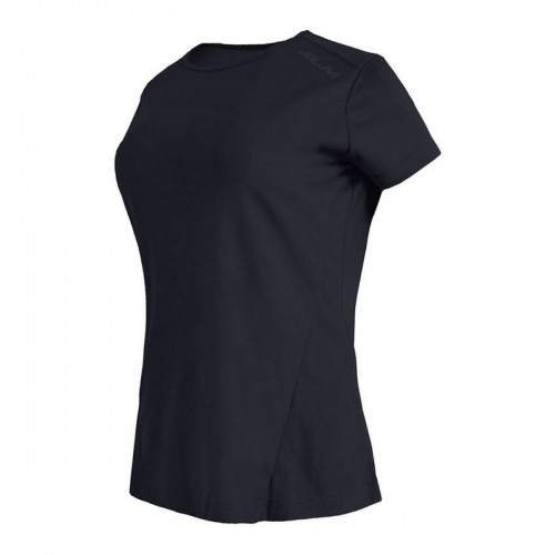 Sieviešu Krekls ar Īsām Piedurknēm Joluvi Runplex Melns image 1